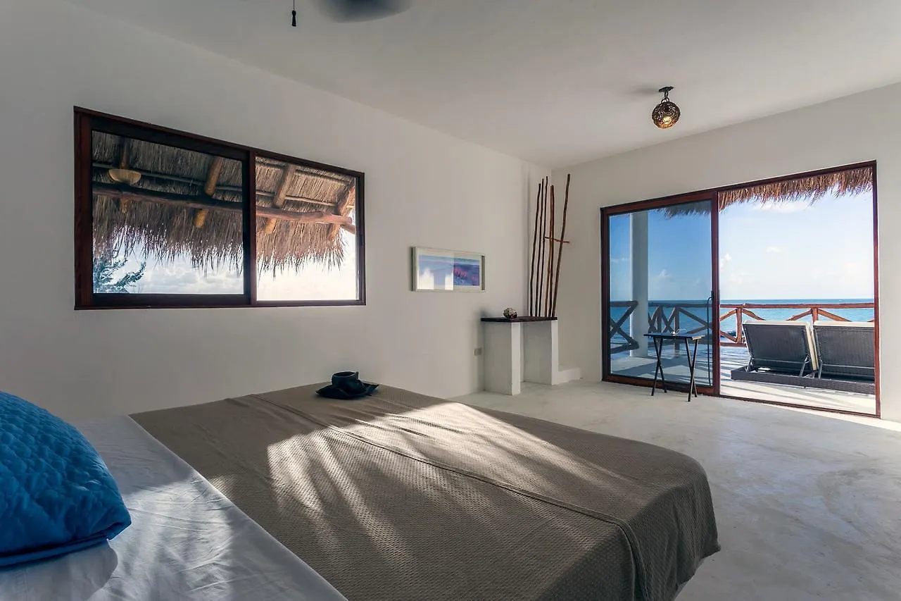 Casa Libelula Beach Front 호텔 홀박스아일랜드 펜션